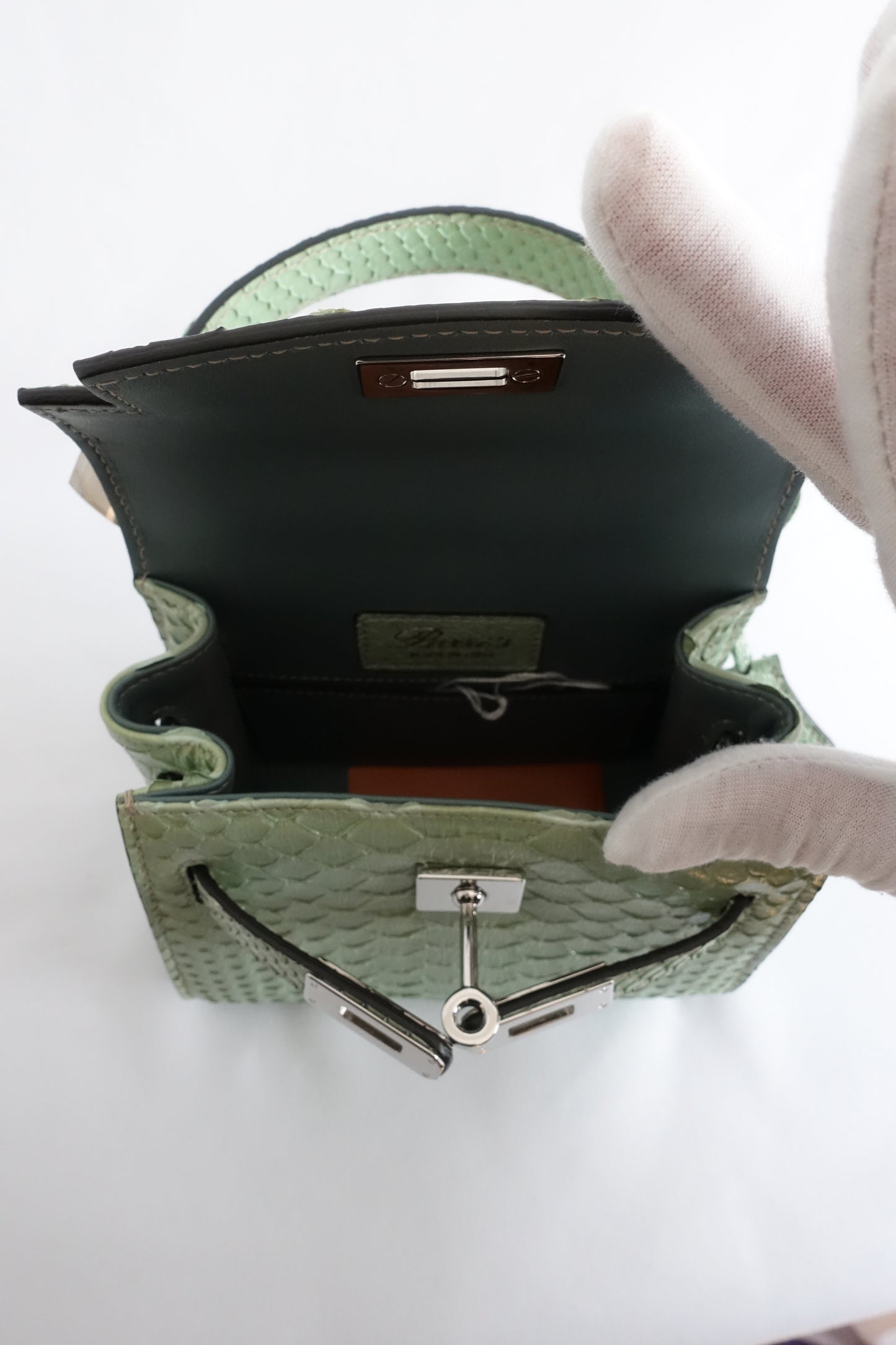 Green Alligator Minibag